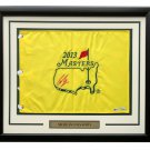 Nicolas Colsaerts Signed Framed 2013 Masters PGA Golf Flag BAS