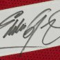 Eddie George Signed Custom Red College-Style Football Jersey BAS