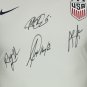 Rapinoe Morgan Lavelle Naeher Signed Nike 17 USA Womens Soccer Jersey Large JSA