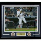 Aaron Judge Framed 16x20 Yankees Home Run Photo Laser Engraved Signature
