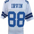 Michael Irvin Unsigned Custom White Pro-Style Football Jersey Large