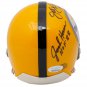 Lambert Ham Russell Signed Steelers Yellow Mini Helmet 3x Inscribed JSA