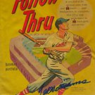 Ted Williams Signed Boston Red Sox Follow Thru Magazine PSA LOA