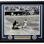 Joe DiMaggio Signed Framed 16x20 New York Yankees Photo BAS A64217