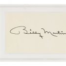 Billy Martin New York Yankees Signed Slabbed Cut Signature Mint 9 PSA 83875109