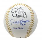 Roberto Alomar Indians Signed Official Gold Glove Baseball 10X GG JSA
