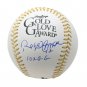 Roberto Alomar Indians Signed Official Gold Glove Baseball 10X GG JSA