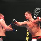 Nate Diaz Full Signature Signed 11x14 Marcus Davis Fight UFC Photo BAS