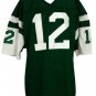 Joe Namath Signed Custom Green Pro-Style Football Jersey BAS H18551