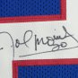 Joe Morris Signed Custom Blue Pro-Style Football Jersey JSA