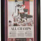 Washington Capitals Framed June 8 2018 SC Champs Washington Post Sports Page