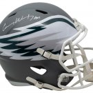 Carson Wentz Signed Eagles Full Size Speed Replica AMP Helmet Fanatics