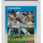 Greg Maddux Signed Slabbed Cubs 1987 Fleer U-68 Trading Rookie Card PSA/DNA