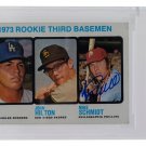 Mike Schmidt Signed Slabbed Phillies 1973 Topps #615 Rookie Card BAS 00011683714