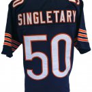 Mike Singletary Unsigned Custom Navy Blue Pro Style Football Jersey Size XL