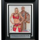 Charlotte Flair Ric Flair Dual Signed Framed WWE 8x10 Photo JSA