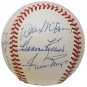 500 Home Run Club 11 Signed AL Baseball Mantle Williams w/ Glass Case PSA W06567