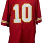 Tyreek Hill Signed Custom Pro-Style Red Football Jersey JSA