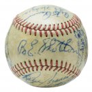 1948 Brooklyn Dodgers Team Signed OAL Baseball J. Robinson Snider+20 PSA AG03967