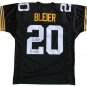 Rocky Bleier Signed Custom Pro-style Black Jersey 4x SB Champs Inscribed JSA