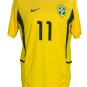 Ronaldinho Signed Brazil Nike Soccer Jersey Rio Inscribed BAS
