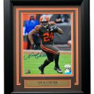 Nick Chubb Signed Framed Cleveland Browns 8x10 Photo JSA