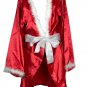 Nature Boy Ric Flair Signed Red Feathered Wrestling Robe 16x Inscription JSA
