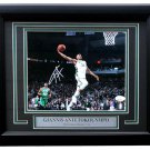 Giannis Greek Freak Antetokounmpo Signed Framed Milwaukee Bucks 8x10 Photo JSA