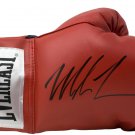 Mike Tyson Signed Red Everlast Right Hand Boxing Glove JSA