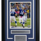 Peyton Manning Framed 8x10 Indianapolis Colts Photo w/ Laser Engraved Signature