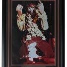 Jimi Hendrix Burning Desire Framed 16x24 LE 1 Print Signed By Artist Ross Baines