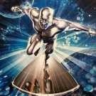 Silver Surfer Head On 11x17 Lithograph Signed By Greg Horn JSA