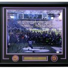 Ray Lewis Signed Framed Baltimore Ravens 16x20 Photo Inscribed Last Dance JSA