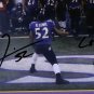 Ray Lewis Signed Framed Baltimore Ravens 16x20 Photo Inscribed Last Dance JSA