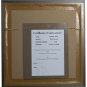 Bob Marley Jammin Framed 16x16 Limited Ed Print Signed By Artist Ross Baines