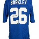 Saquon Barkley Signed New York Giants Blue Nike Game Replica Jersey Panini