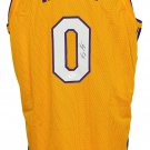 Kyle Kuzma Signed Custom Yellow Kuzma Kid Jersey JSA