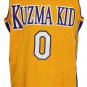 Kyle Kuzma Signed Custom Yellow Kuzma Kid Jersey JSA