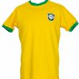 Pele Signed Brazil Soccer Jersey PSA