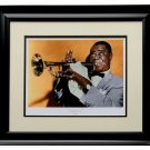 Louie Armstrong Framed 11x14 Satchmo Historical Photo Archive LE/375 Giclee