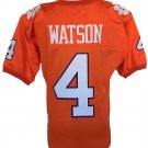 Deshaun Watson Custom Orange College Style Football Jersey Large