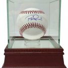 Rhys Hoskins Signed Phillies Official MLB Baseball JSA w/ Glass Display Case