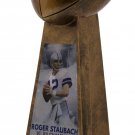 Roger Staubach Cowboys Signed Replica Championship Trophy LE 7/10 BAS P79088