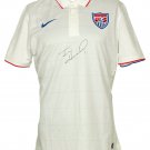 Tim Howard Signed USA Mens Soccer Collared X-Large Jersey JSA+SI