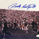Rudy Ruettiger Signed 8x10 Notre Dame Carry Off Field Photo JSA