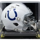 Jacoby Brissett Signed Indianapolis Colts Replica Speed Helmet JSA w/ Case