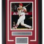 Mike Trout Framed 8x10 LA Angels Photo w/ Laser Engraved Signature