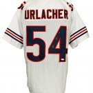 Brian Urlacher Signed In Gold Custom White Pro-Style Football Jersey JSA