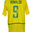 Ronaldo Signed Brazil Nike Soccer Jersey BAS