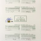 Jack Nicklaus Signed 16x20 1986 Masters Weekend Scorecards Photo Fanatics